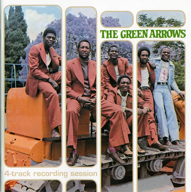 Album cover artwork for The Green Arrows 4-track Recording Session